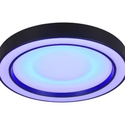 LED-kattovalaisin Trio Arco RGBW 40cm musta