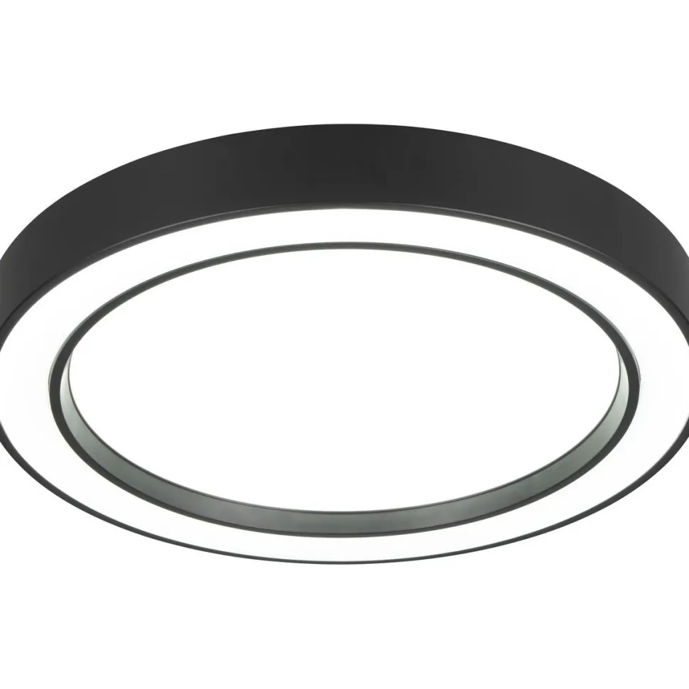 LED-kattovalaisin Trio Arco RGBW 40cm musta