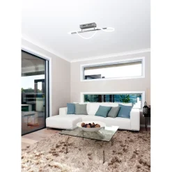 LED-kattovalaisin Trio Argos, kromi, 4000K