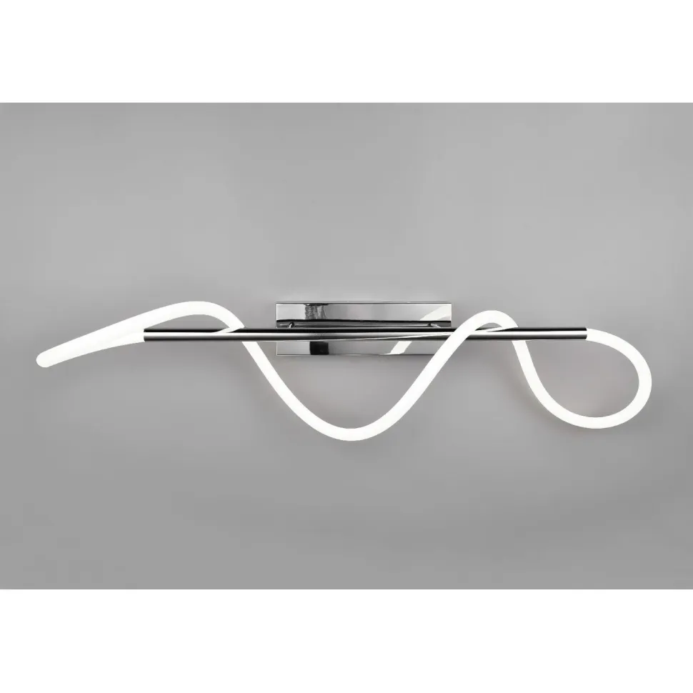 LED-kattovalaisin Trio Argos, kromi, 4000K