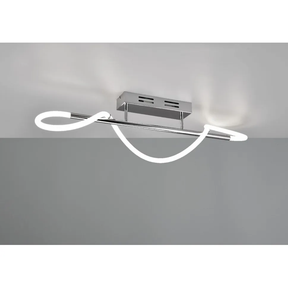 LED-kattovalaisin Trio Argos, kromi, 4000K