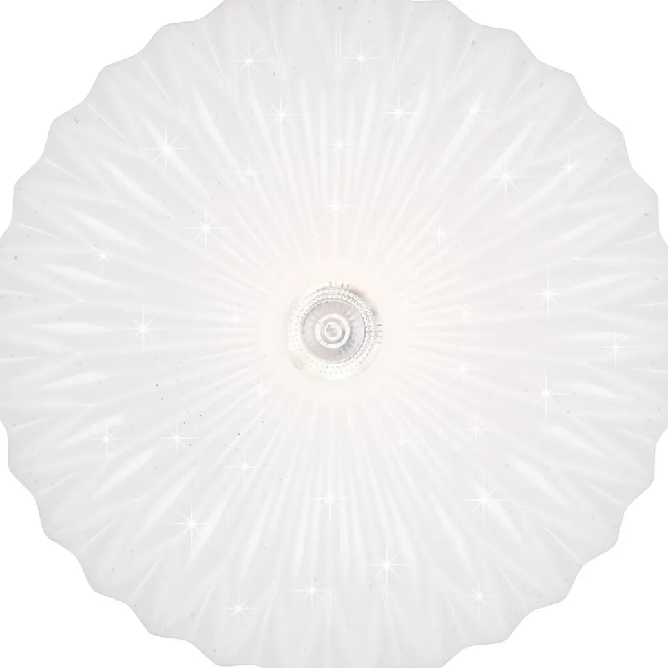 LED-kattovalaisin Trio Ataris, 38cm, valkoinen