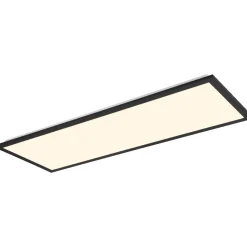 LED-kattovalaisin Trio Beta, 80cm, mattamusta, RGBW