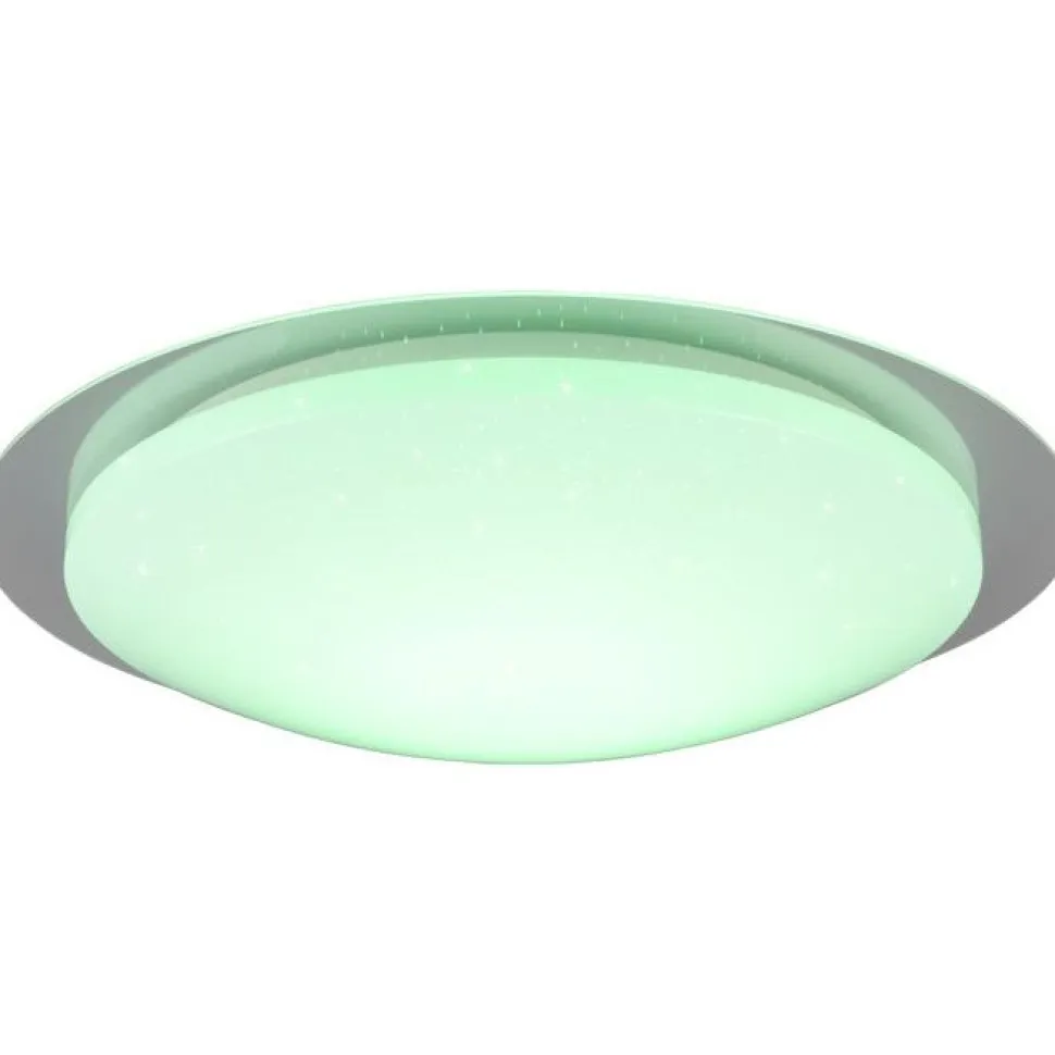 LED-kattovalaisin Trio Frodeno H2O RGBW IP44 48 cm kirkas + kaukosäädin