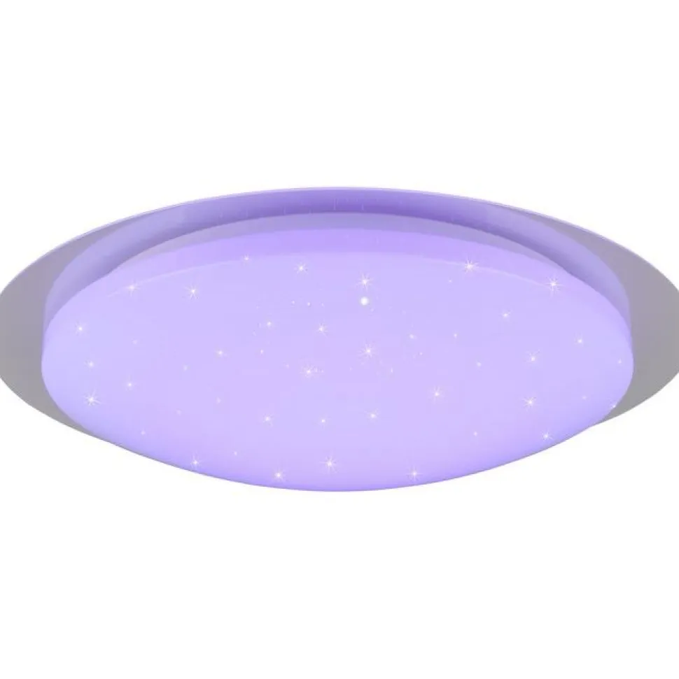 LED-kattovalaisin Trio Frodeno H2O RGBW IP44 48 cm kirkas + kaukosäädin