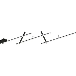 LED-kattovalaisin Trio Indira, 5-os, mattamusta