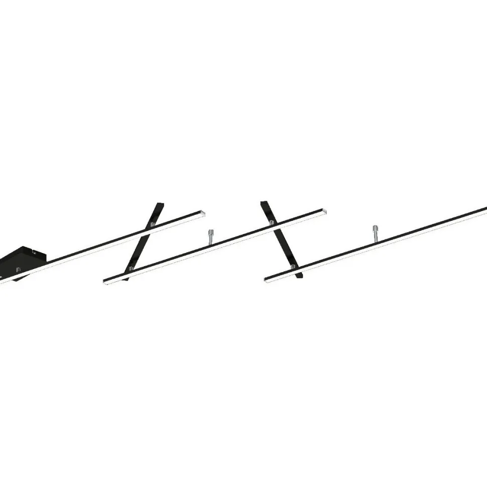 LED-kattovalaisin Trio Indira, 5-os, mattamusta