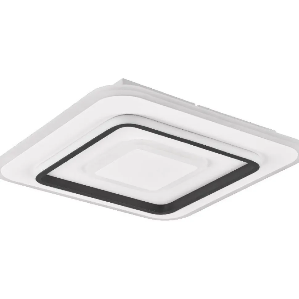 LED-kattovalaisin Trio Jora, 40x40cm, mattavalkoinen