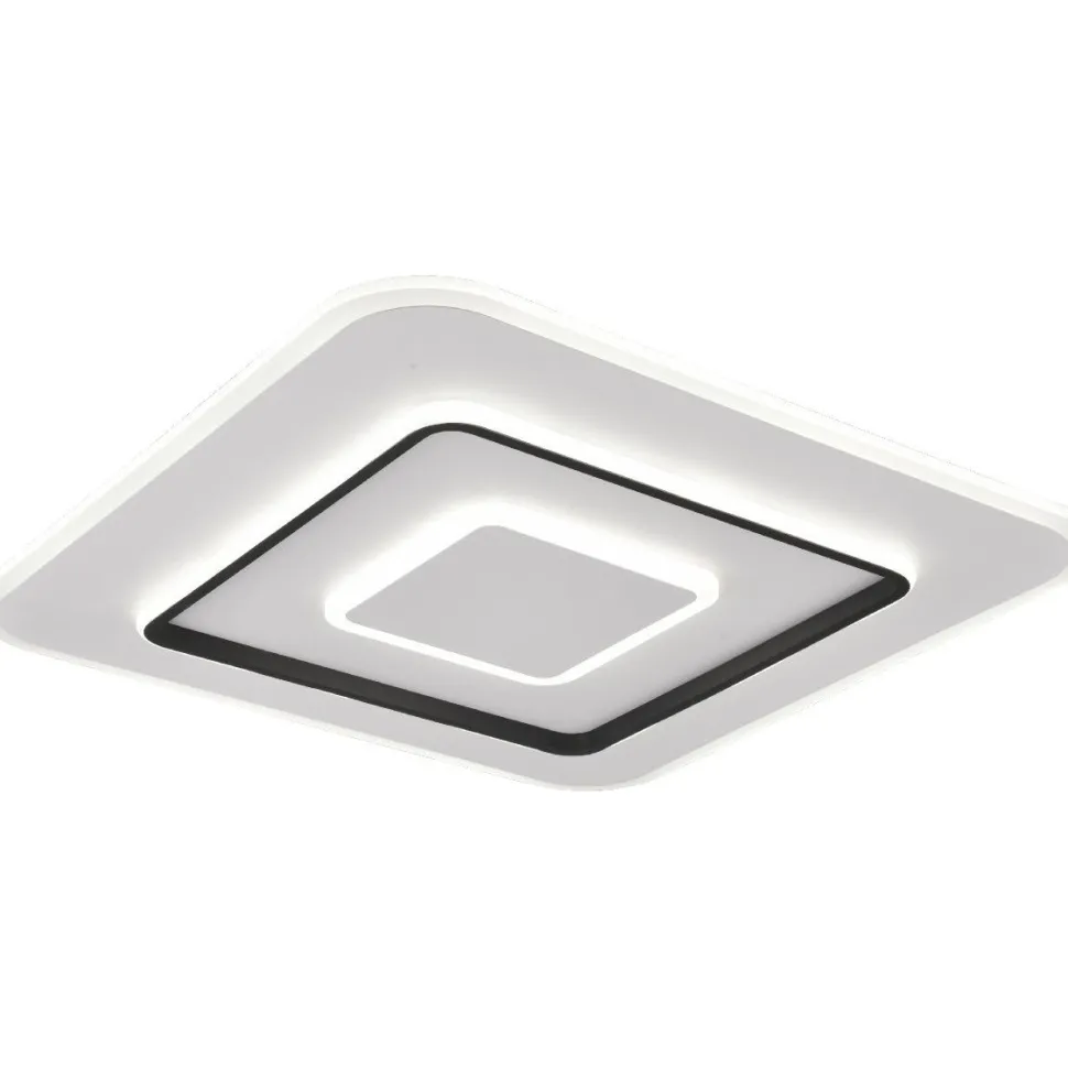 LED-kattovalaisin Trio Jora, 60x60cm, mattavalkoinen