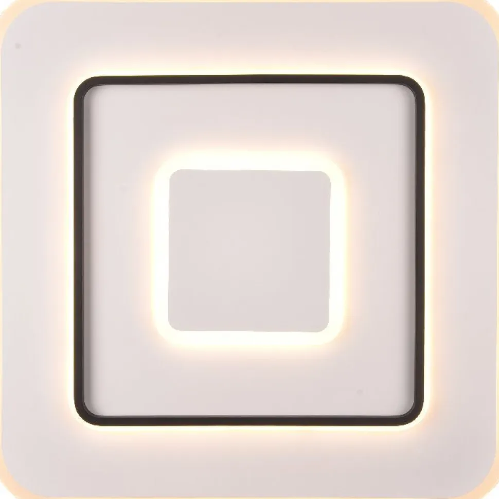 LED-kattovalaisin Trio Jora, 60x60cm, mattavalkoinen