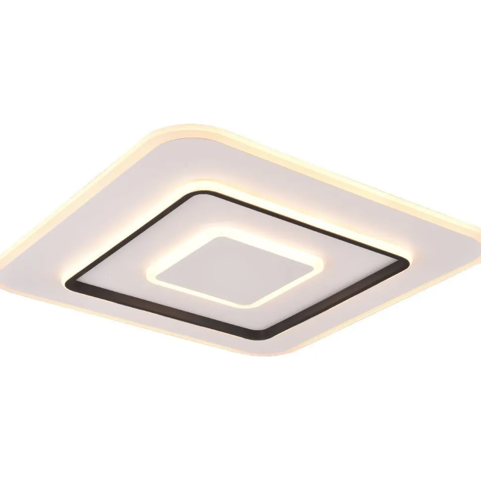LED-kattovalaisin Trio Jora, 60x60cm, mattavalkoinen