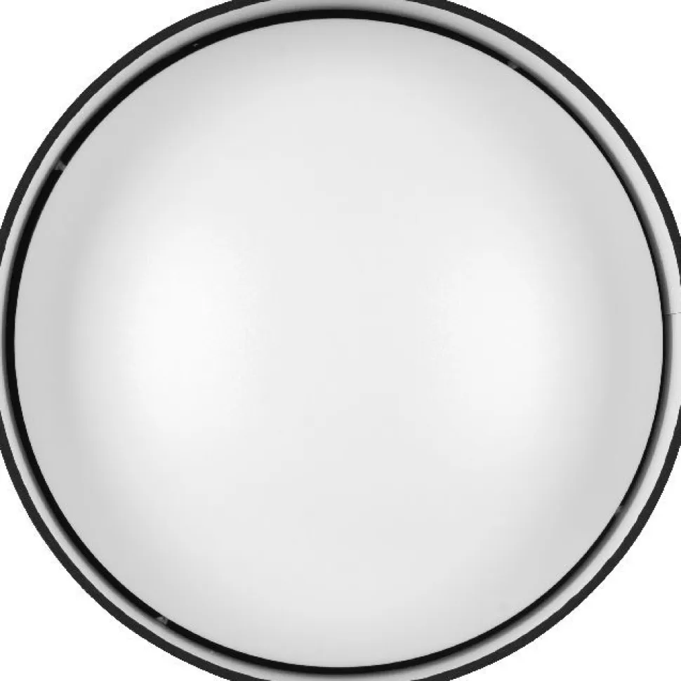 LED-kattovalaisin Trio Locarno, 28cm, harmaanruskea