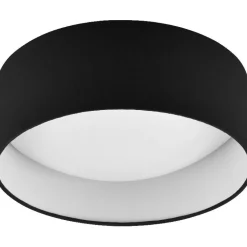 LED-kattovalaisin Trio Locarno, 28cm, harmaanruskea