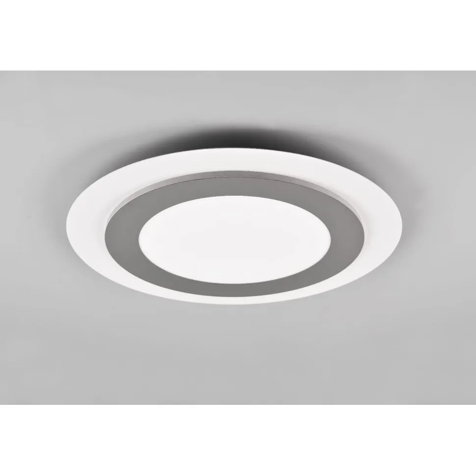 LED-kattovalaisin Trio Morgan, Ø45cm, eri värejä