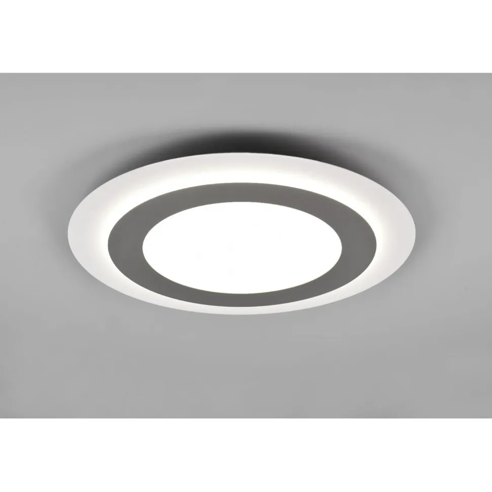 LED-kattovalaisin Trio Morgan, Ø45cm, eri värejä