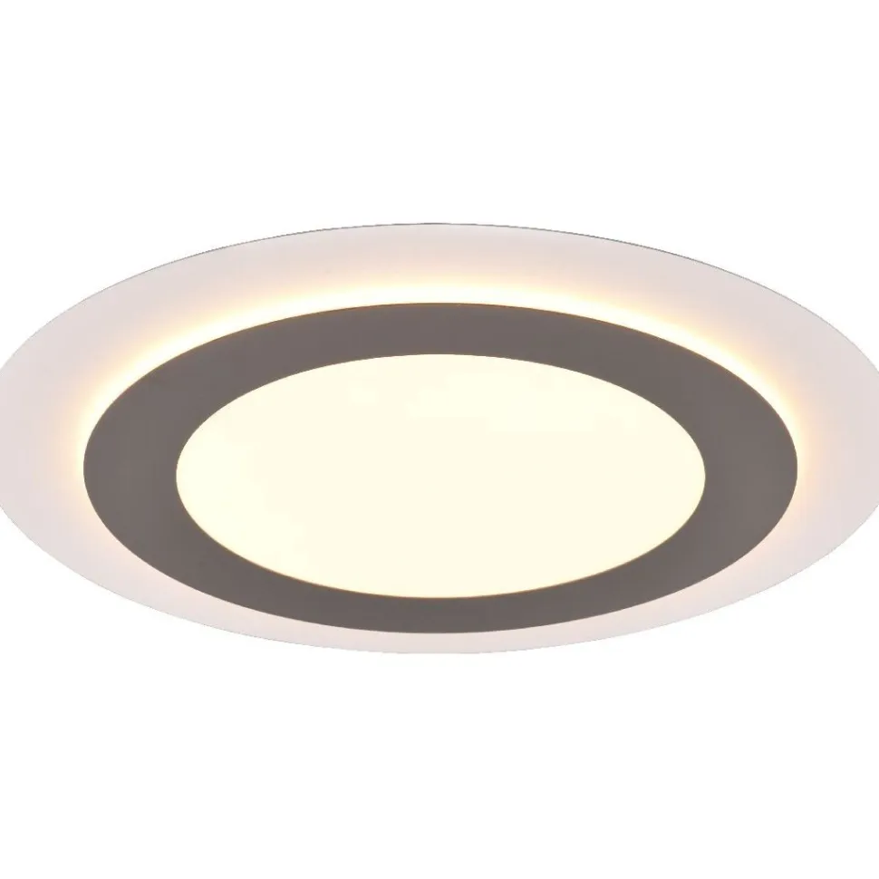 LED-kattovalaisin Trio Morgan, Ø45cm, eri värejä