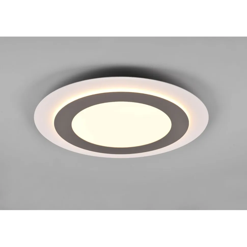LED-kattovalaisin Trio Morgan, Ø45cm, eri värejä