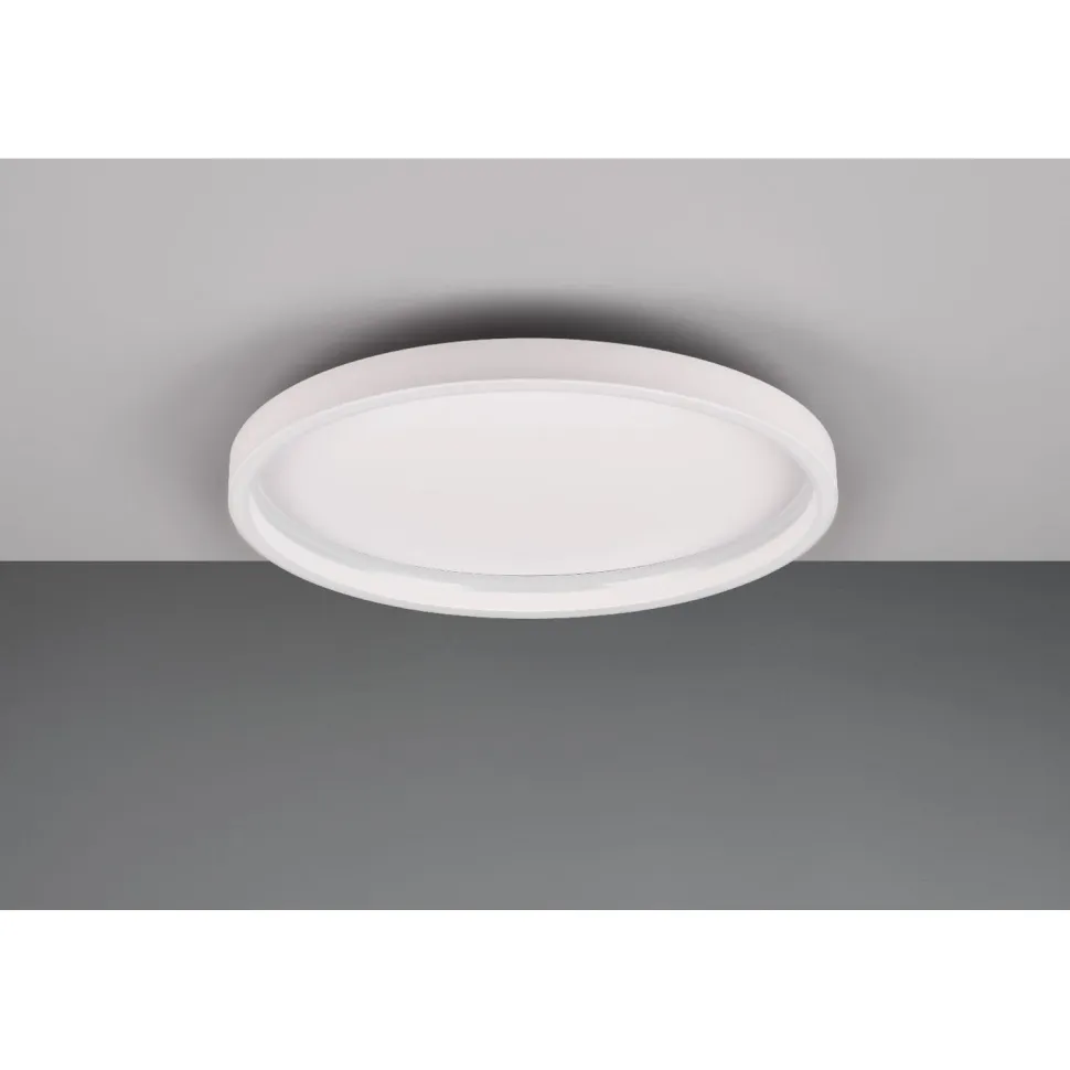 LED-kattovalaisin Trio Rotonda, pyöreä mattamusta