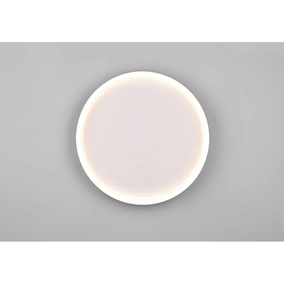 LED-kattovalaisin Trio Rotonda, pyöreä mattamusta
