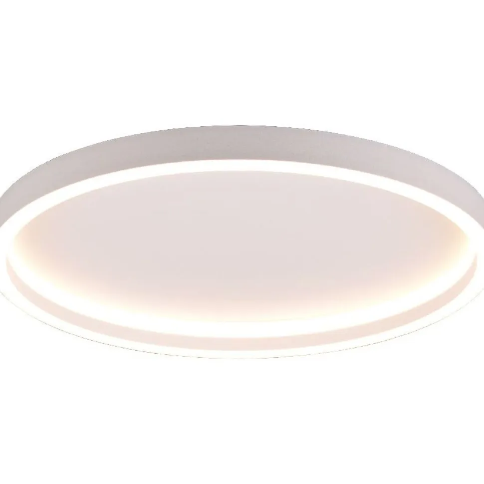 LED-kattovalaisin Trio Rotonda, pyöreä mattamusta
