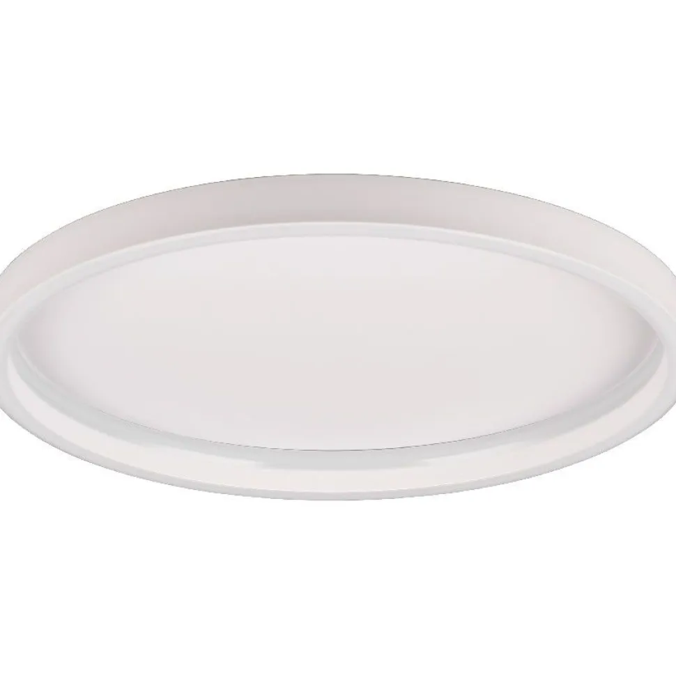 LED-kattovalaisin Trio Rotonda, pyöreä mattamusta