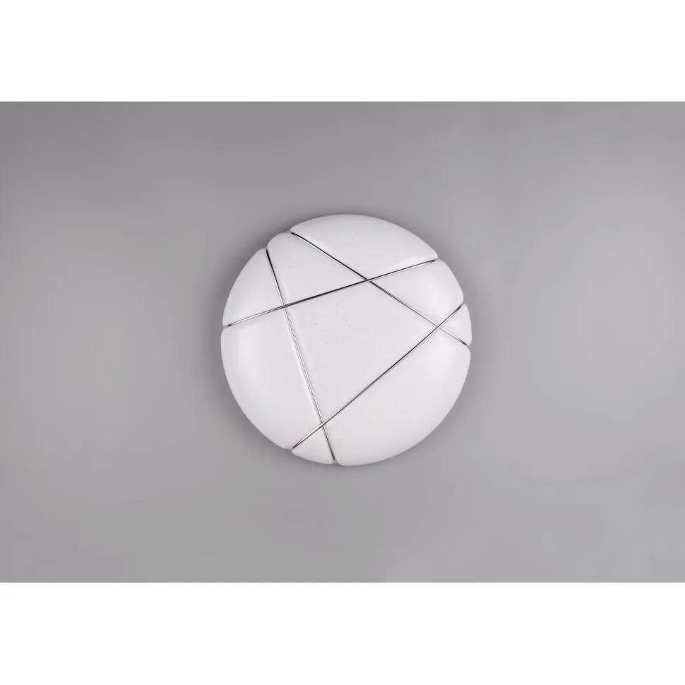 LED-kattovalaisin Trio Tibor, 48cm, valkoinen