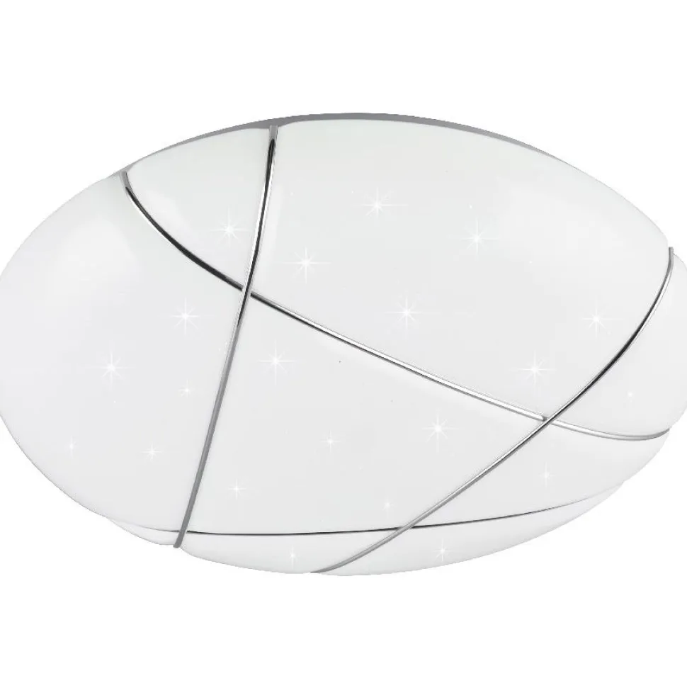 LED-kattovalaisin Trio Tibor, 48cm, valkoinen