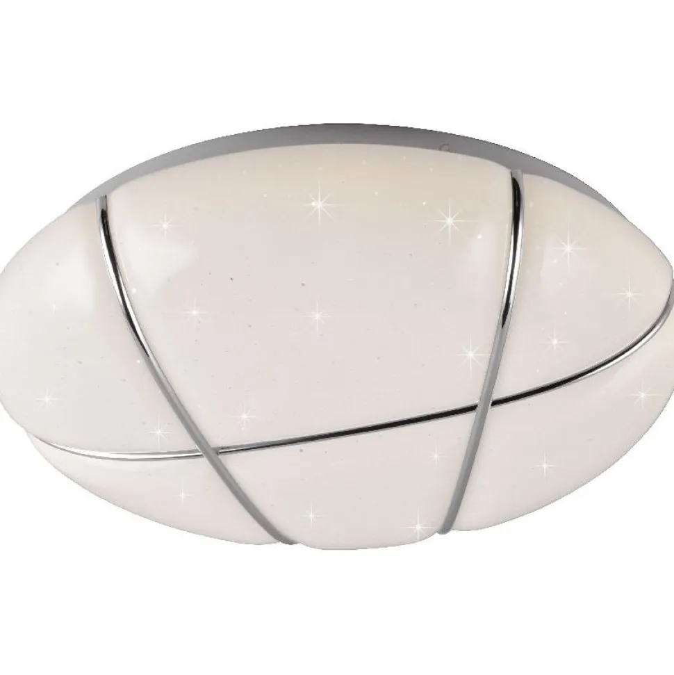 LED-kattovalaisin Trio Tibor, 28cm, valkoinen, 4000K
