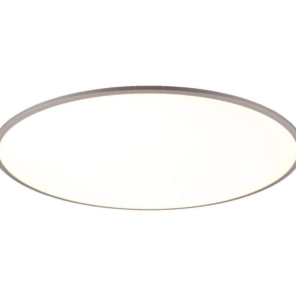 LED-kattovalaisin Trio Yuma, 100cm, harmaa/valkoinen