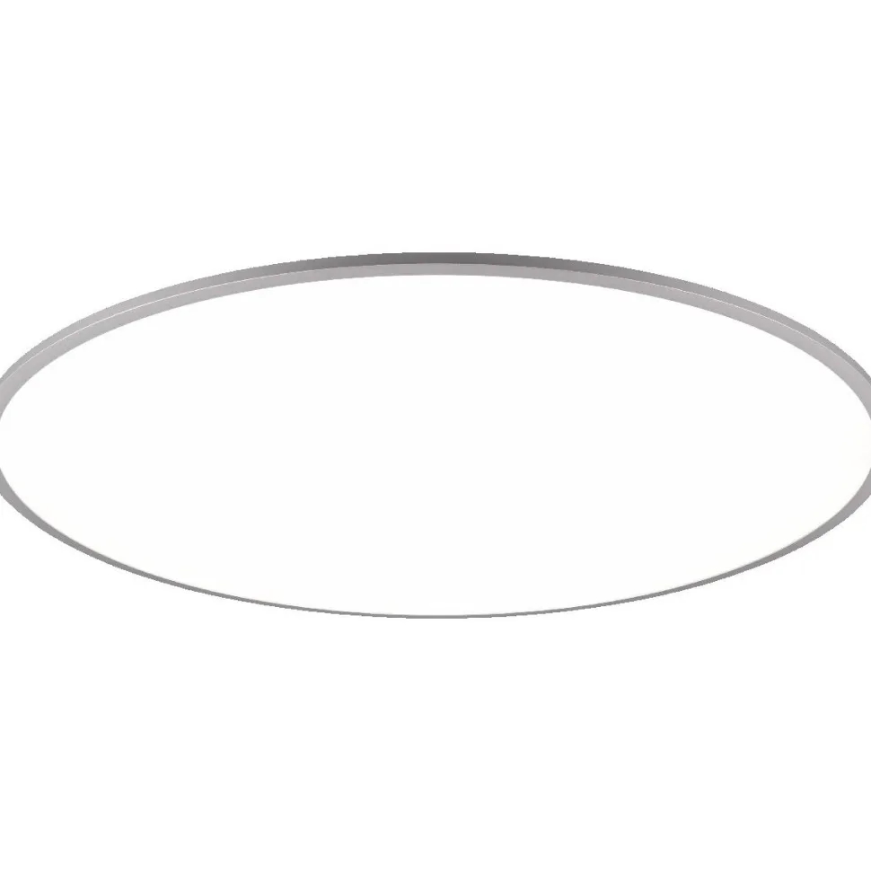 LED-kattovalaisin Trio Yuma, 100cm, harmaa/valkoinen