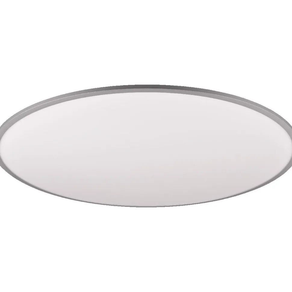 LED-kattovalaisin Trio Yuma, 100cm, harmaa/valkoinen