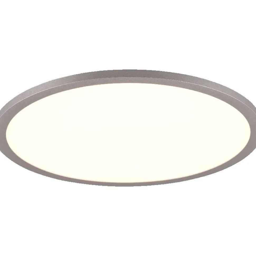 LED-kattovalaisin Trio Yuma, 40cm, harmaa/valkoinen, RGB
