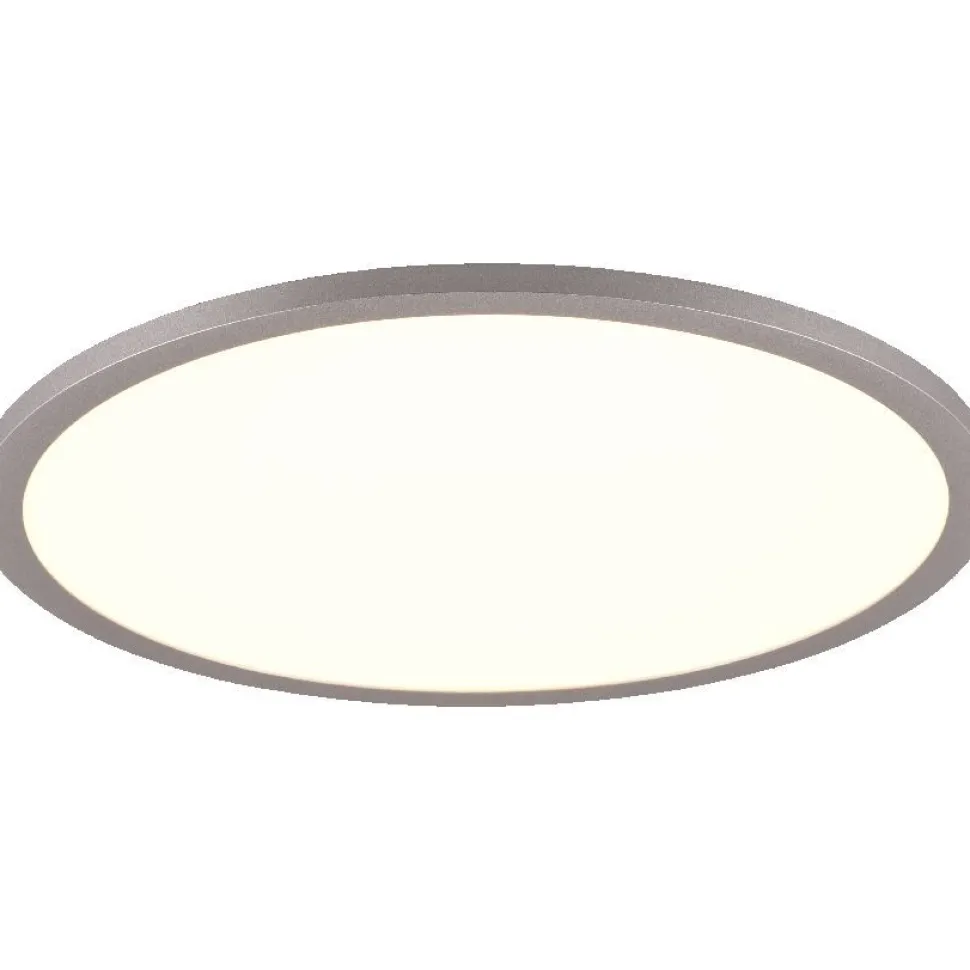 LED-kattovalaisin Trio Yuma, 40cm, harmaa/valkoinen, RGB