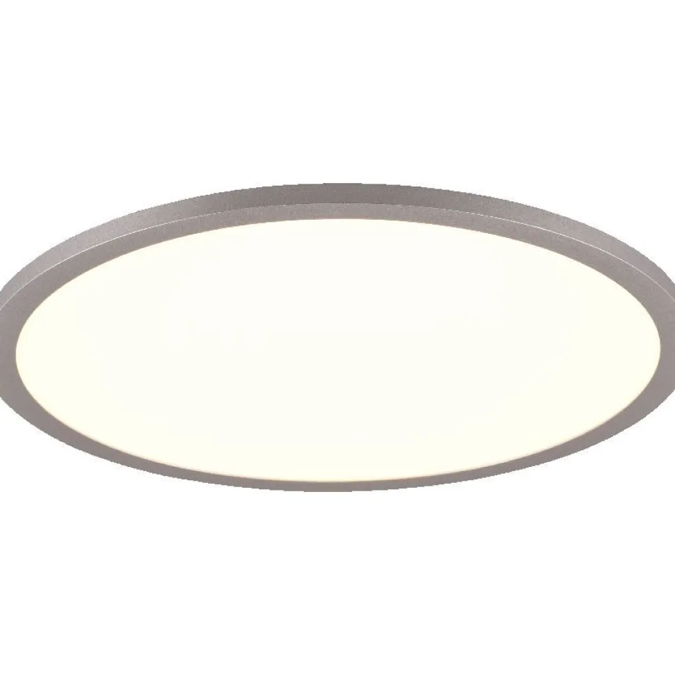 LED-kattovalaisin Trio Yuma, 40cm, harmaa/valkoinen, RGB