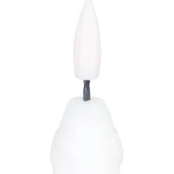 Led-kierrekynttilä Eglo Living Andrafiabe, 15cm, harmaa, 2kpl