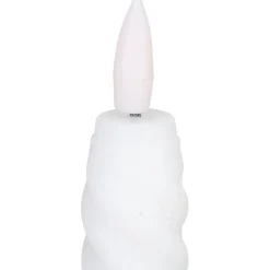 Led-kierrekynttilä Eglo Living Andrafiabe, 15cm, harmaa, 2kpl
