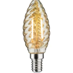 LED-kierrekynttilälamppu Paulmann Vintage Edition Candle, E14, 260lm, 2.6W, 2500K, kulta