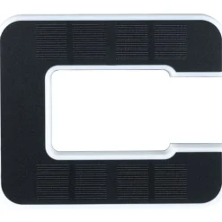 LED-kirjainvalaisin aurinkokennolla Paulmann Letter B, IP44, 3000K, musta