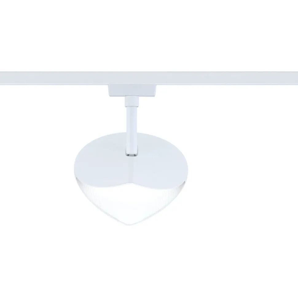 LED-kiskospotti Paulmann URail Alejandro 800lm 10W 3000K 3-Step-Dim himmennettävä valkoinen