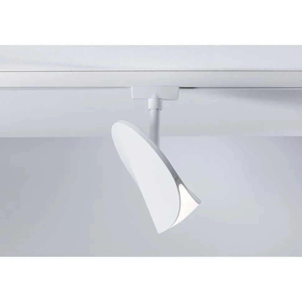 LED-kiskospotti Paulmann URail Alejandro 800lm 10W 3000K 3-Step-Dim himmennettävä valkoinen