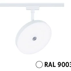 LED-kiskospotti Paulmann URail Hildor 850lm 15W 4000K 3-Step-Dim himmennettävä valkoinen