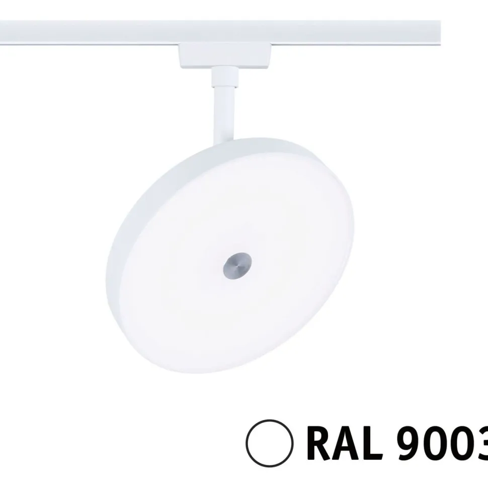 LED-kiskospotti Paulmann URail Hildor 850lm 15W 4000K 3-Step-Dim himmennettävä valkoinen