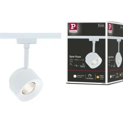 LED-kiskospotti Paulmann URail Pane 650lm 7.4W 3000K himmennettävä valkoinen
