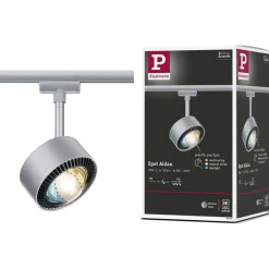 LED-kiskospotti Paulmann URail Smart Home Zigbee 3.0 Aldan 500lm 8W mattakromi
