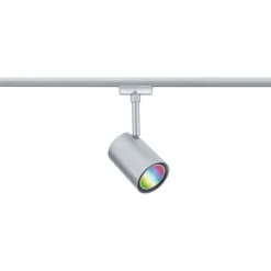 LED-kiskospotti Paulmann URail Smart Home Zigbee 3.0 Luxe GU10 350lm 4.8W RGBW+ himmennettävä mattamusta