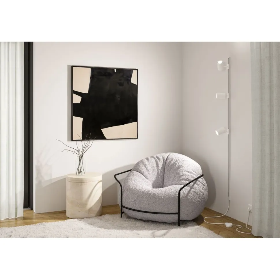 LED-kiskospotti Paulmann URail Smart Home Zigbee 3.0 Luxe GU10 350lm 4.8W RGBW+ himmennettävä mattamusta