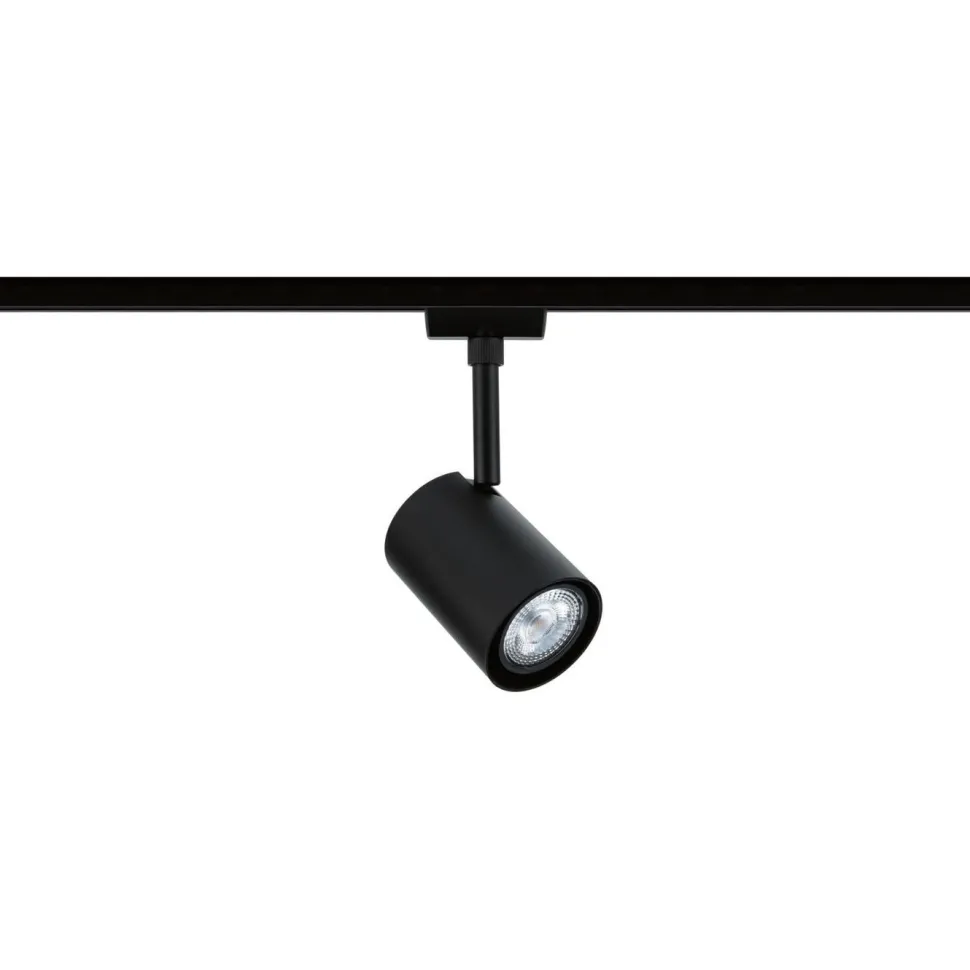 LED-kiskospotti Paulmann URail Smart Home Zigbee 3.0 Luxe GU10 350lm 4.8W RGBW+ himmennettävä mattamusta