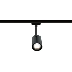 LED-kiskospotti Paulmann URail Smart Home Zigbee 3.0 Luxe GU10 350lm 4.8W RGBW+ himmennettävä mattamusta
