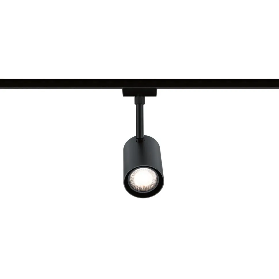 LED-kiskospotti Paulmann URail Smart Home Zigbee 3.0 Luxe GU10 350lm 4.8W RGBW+ himmennettävä mattamusta