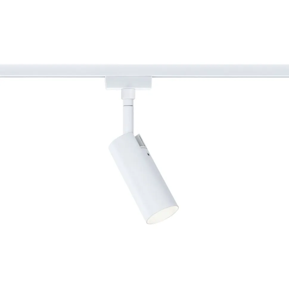 LED-kiskospotti Paulmann URail Tubo 170lm 4W 4000K 3-Step-Dim himmennettävä valkoinen